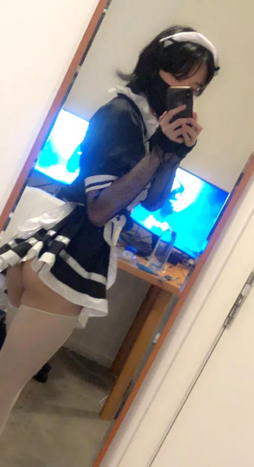 My skirt might be a little too short