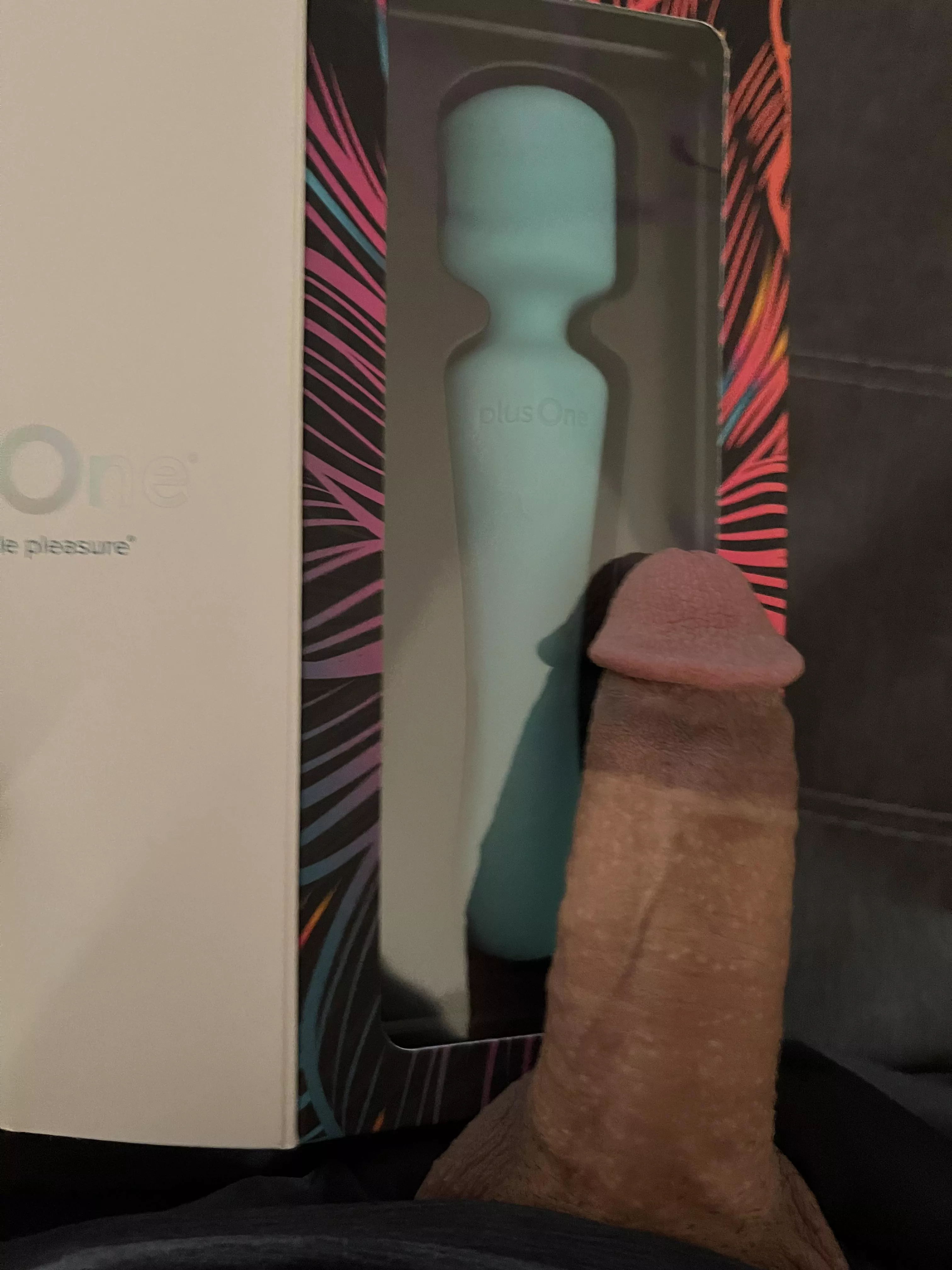 My wife is getting a new toy for Christmas to use while I fuck her. [34]