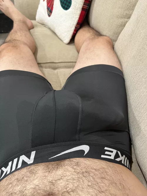 Nikes holding it in after the workout