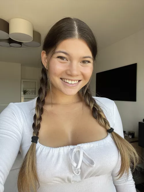 No bra at Christmas dinner is a good choice right?