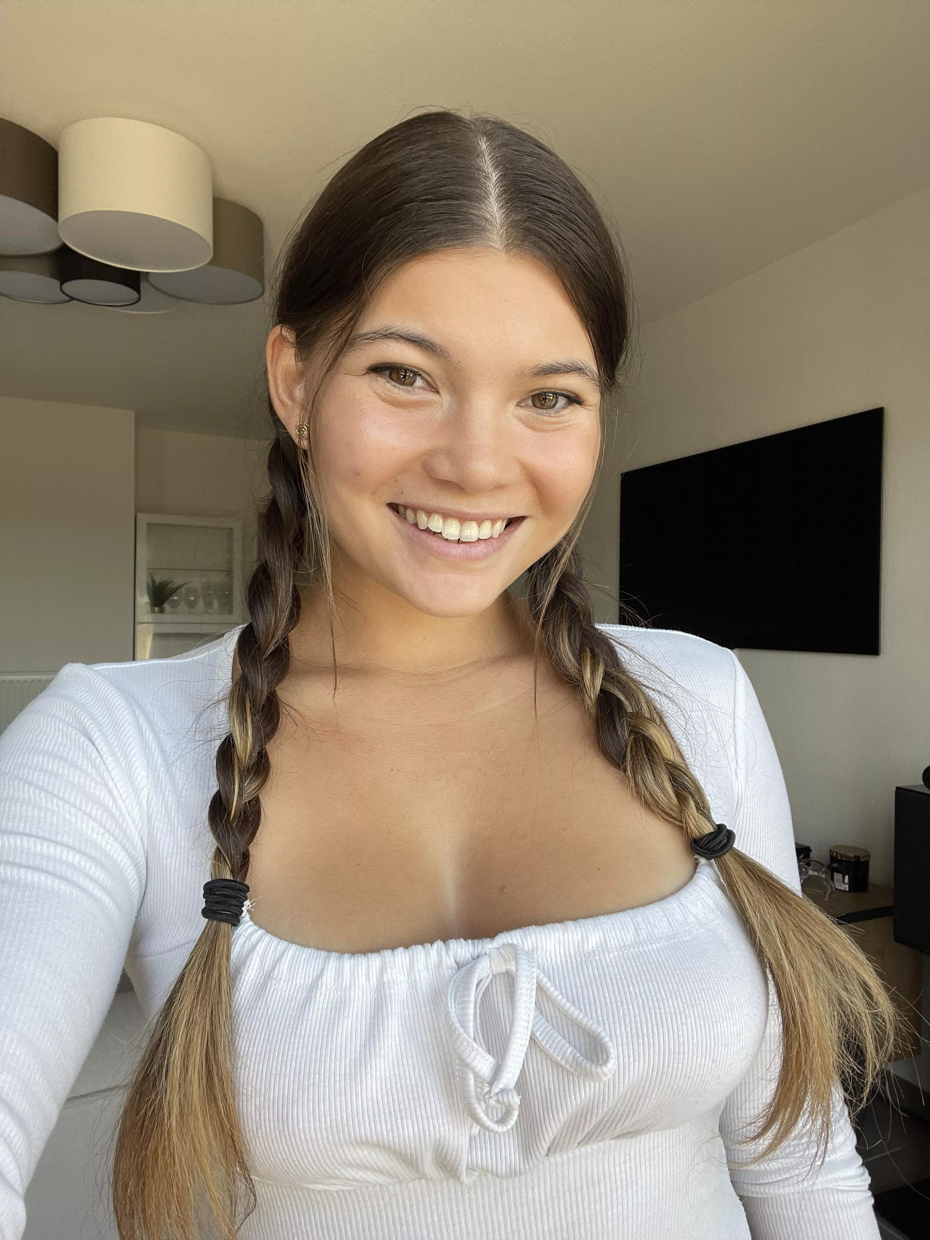 No bra at Christmas dinner is a good choice right?