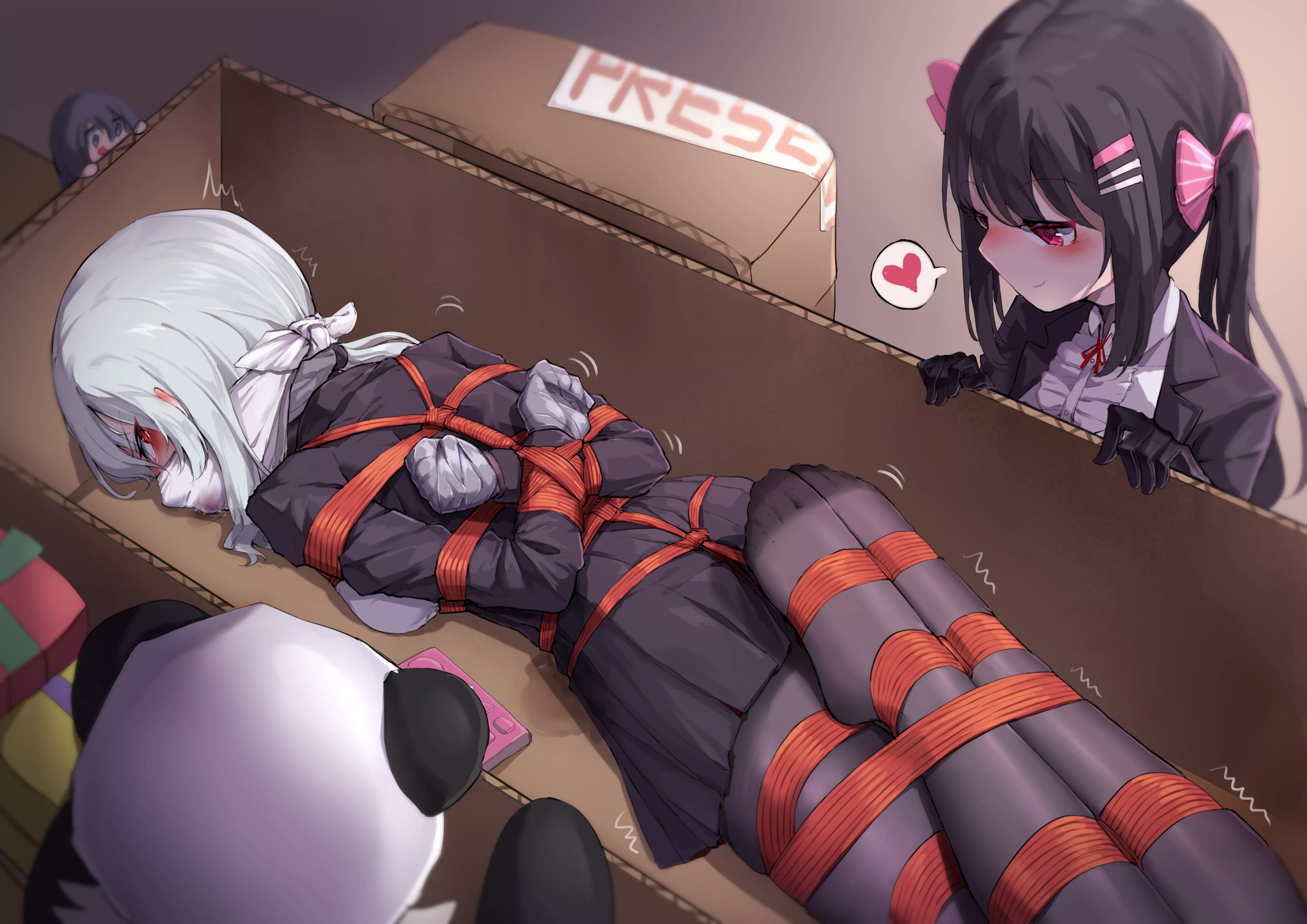 preparing gift from non-santa