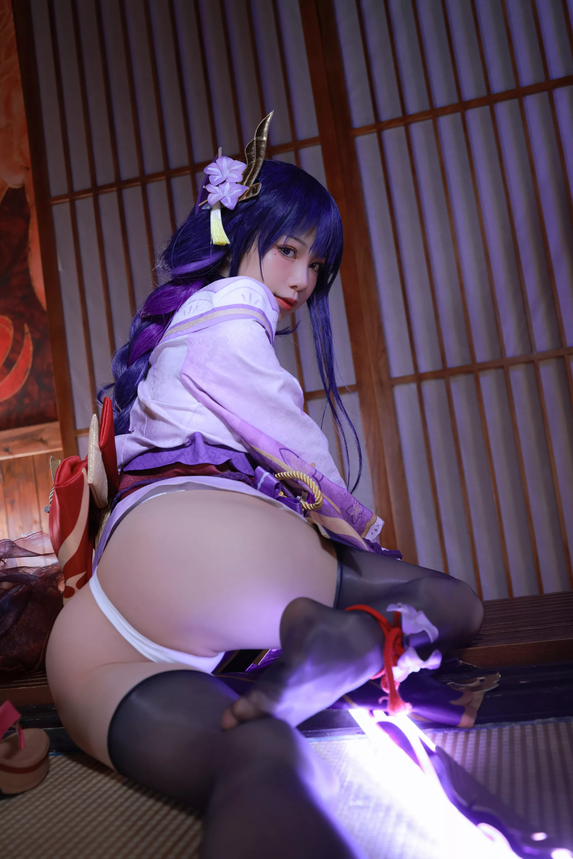 Raiden Shogun (Genshin Impact) by Aqua