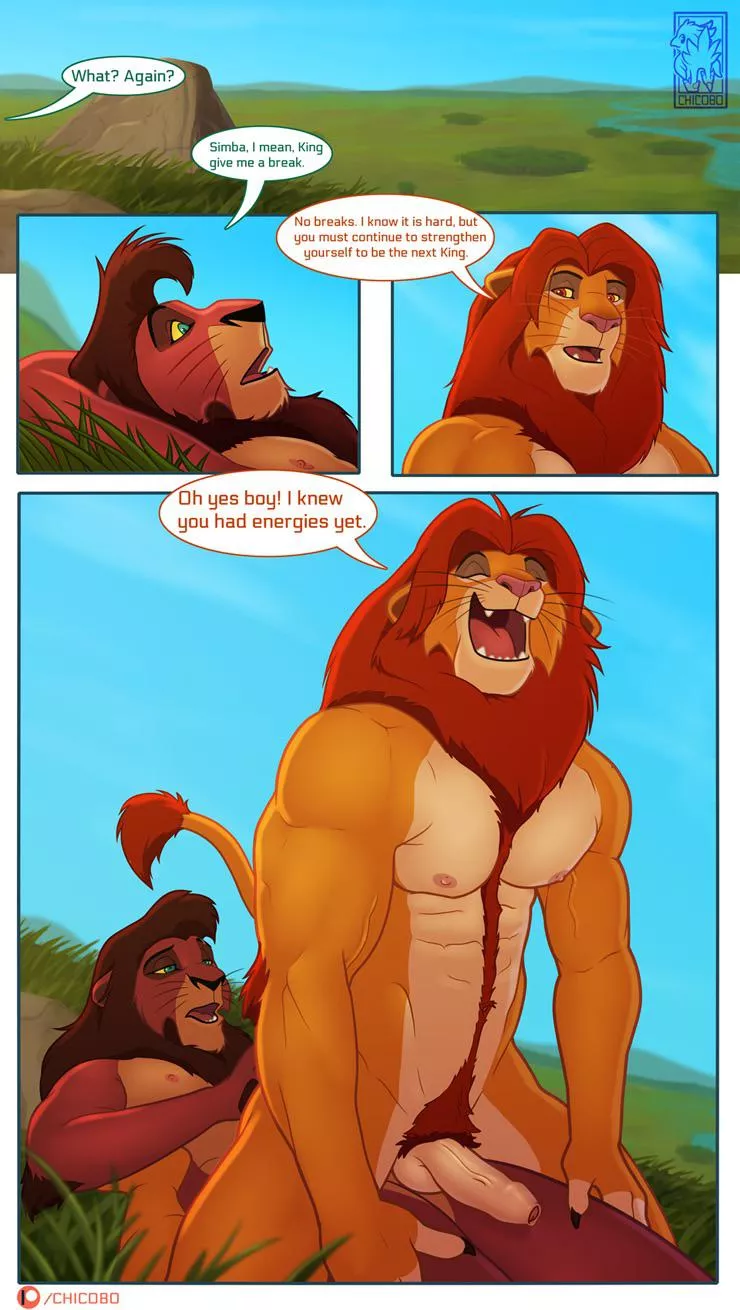Simba’s training (by Chicobo)