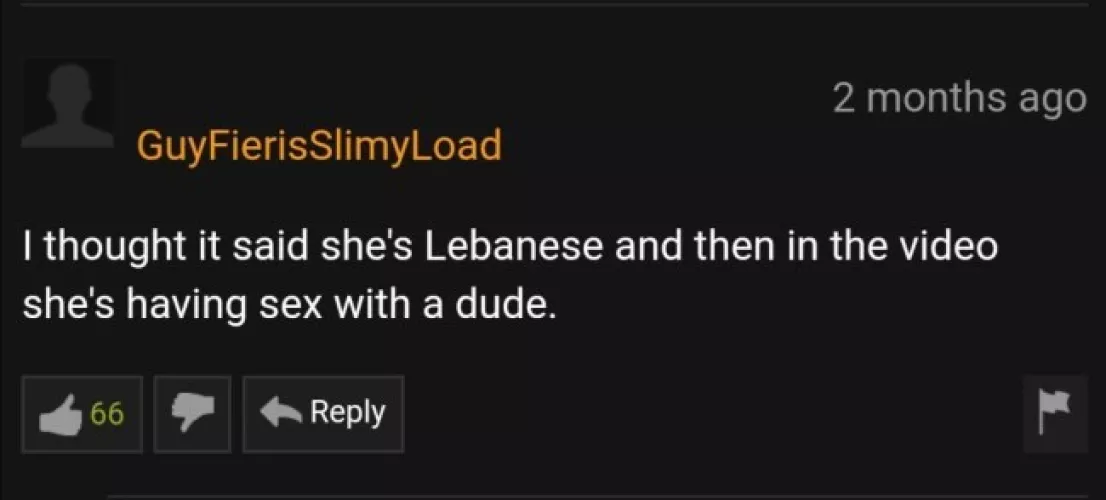soooo, not lebanese??
