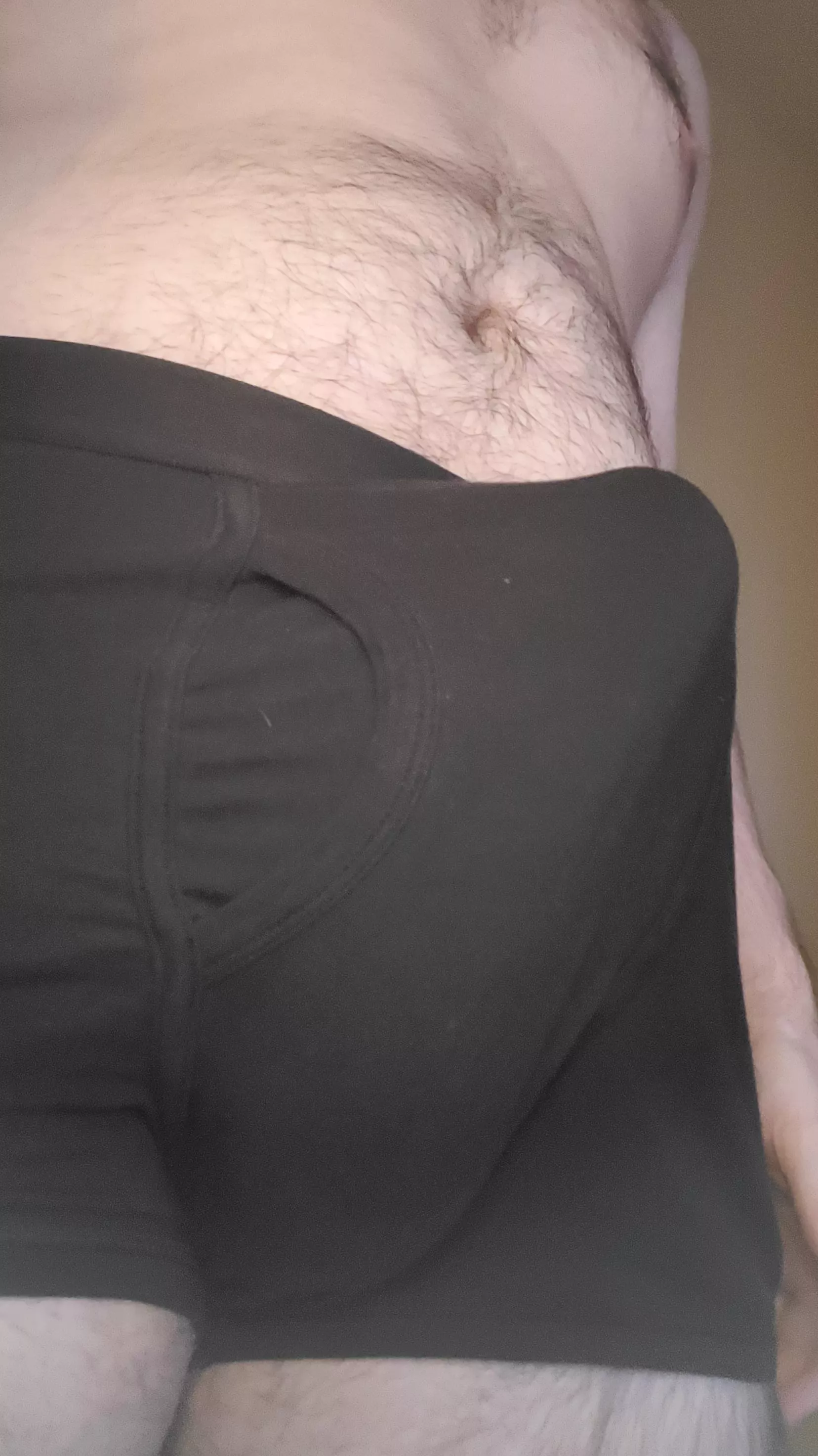 Straining against my boxers, want to rip them off?