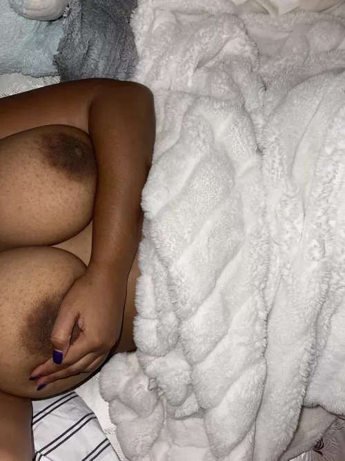 Such sexy ebony areolas