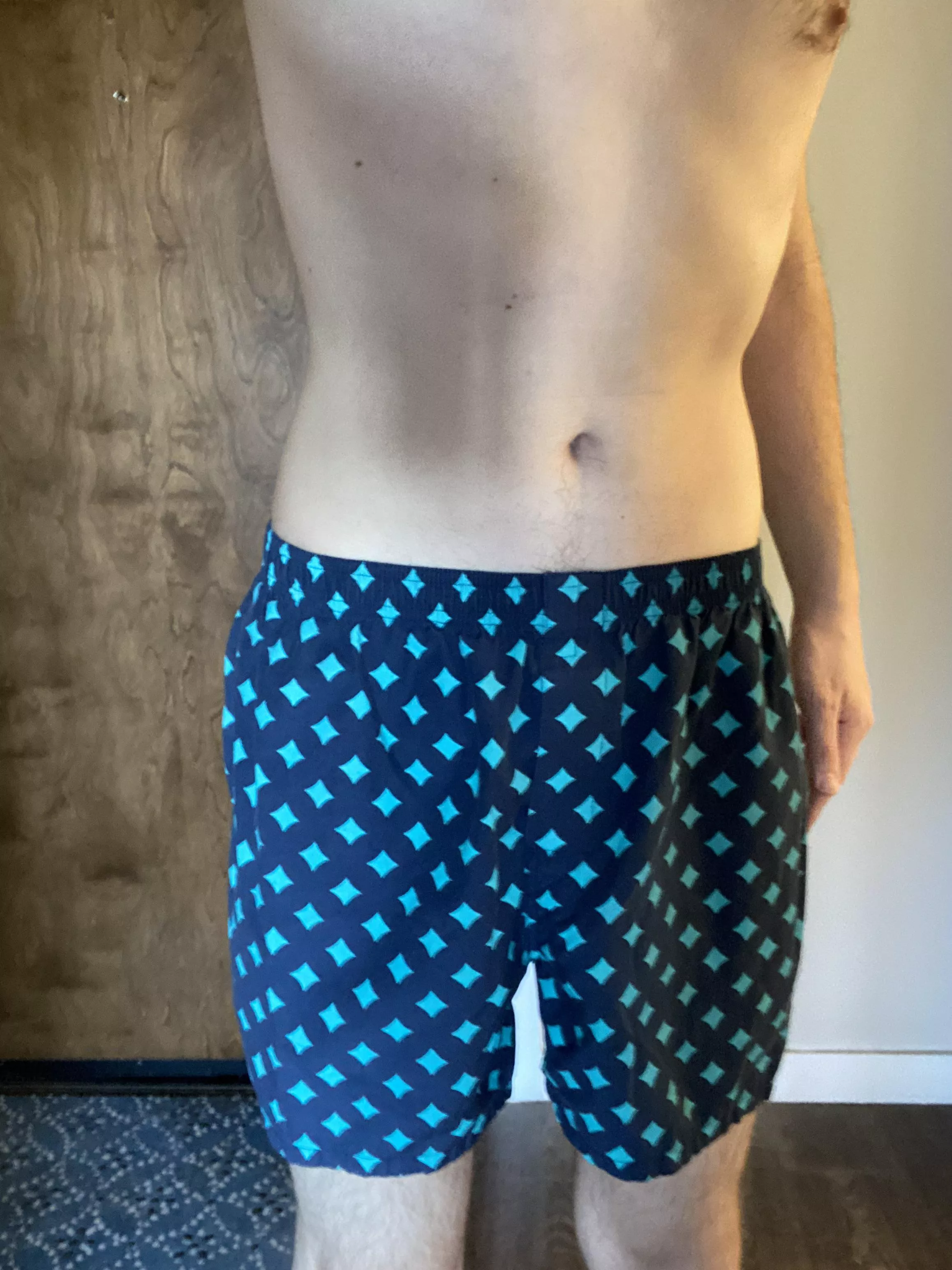 The diamond pattern is delightful