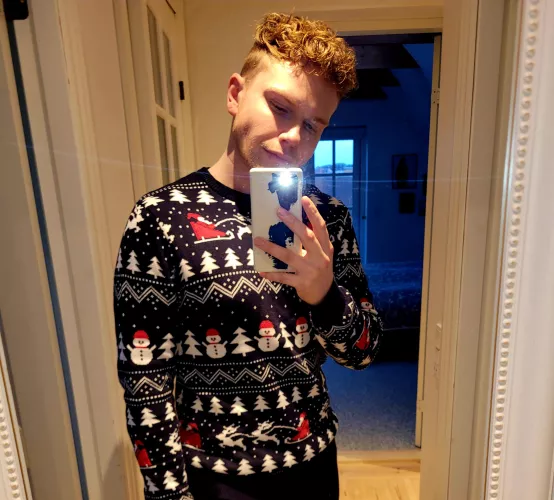 this ginger is ready for santa