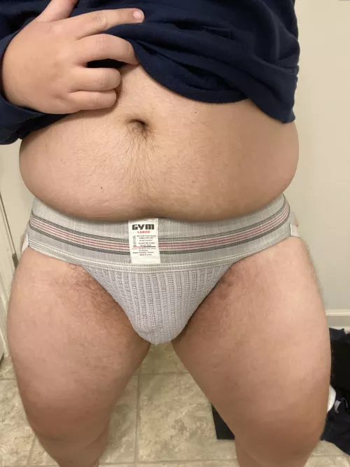 Trying out my first jock