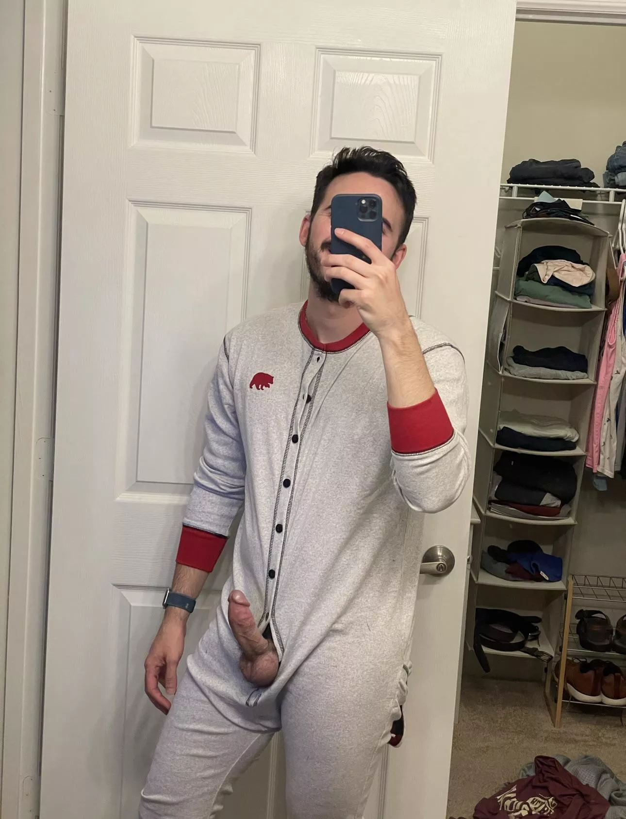 Waiting for Santa to cum