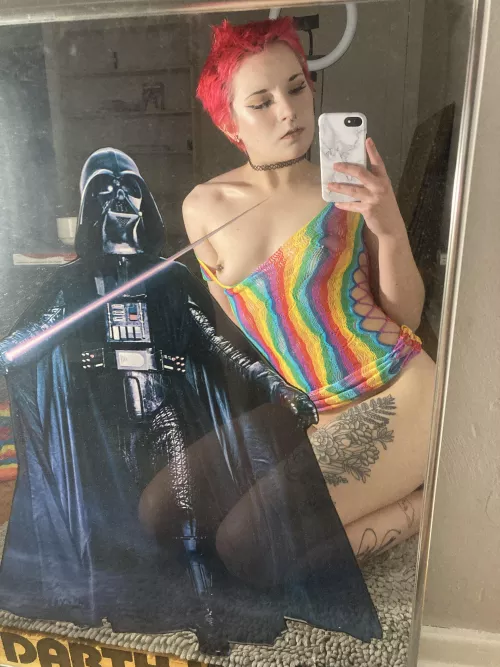 Wanna violate the Jedi Code with me? [F]