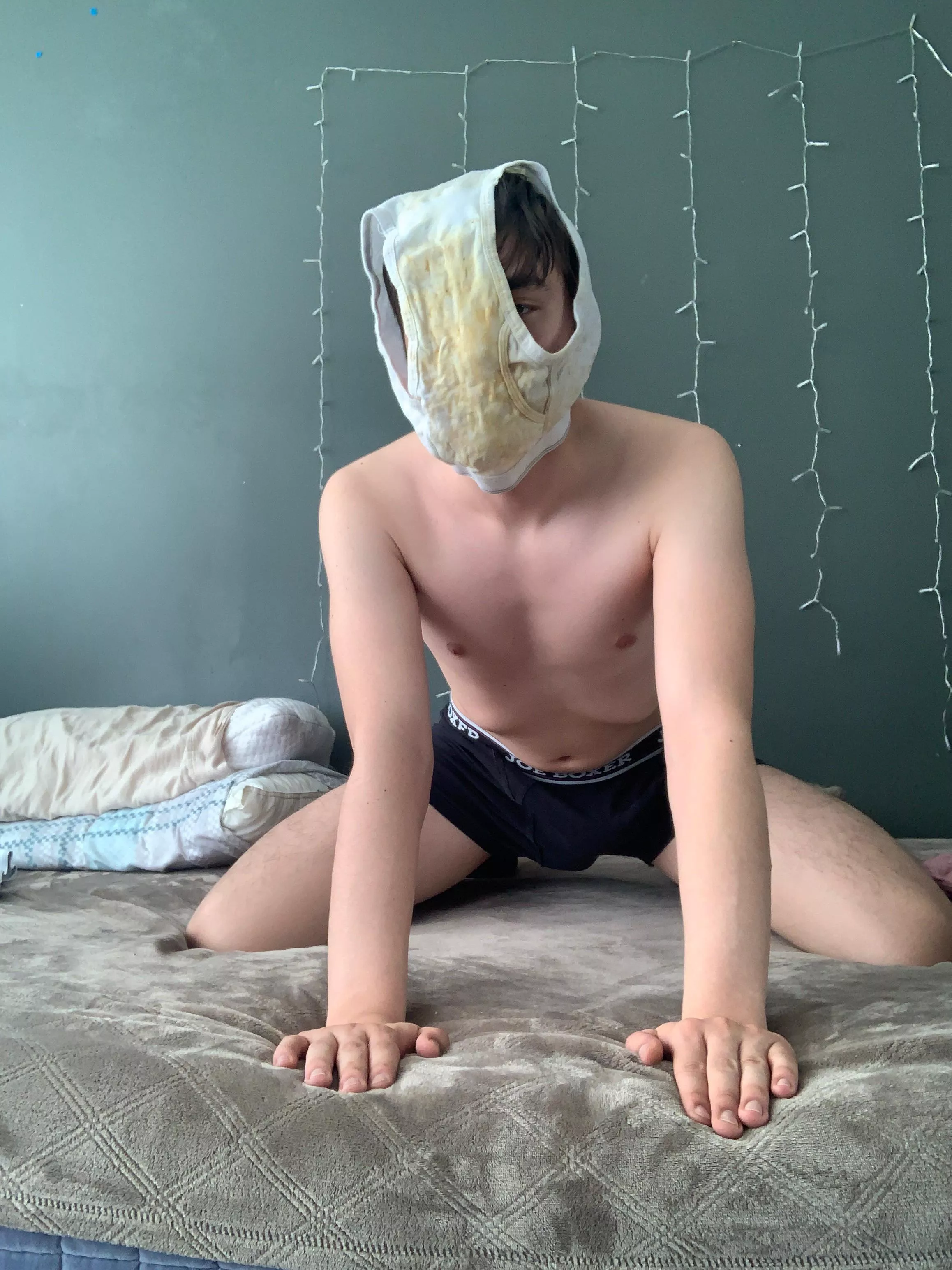 Wearing my cum rage 🤤