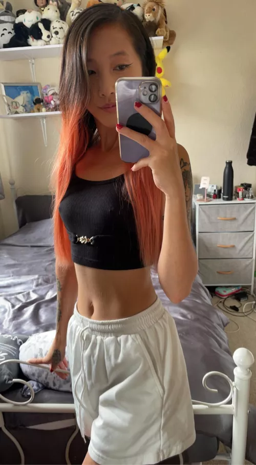 When you’re this small why bother with bras