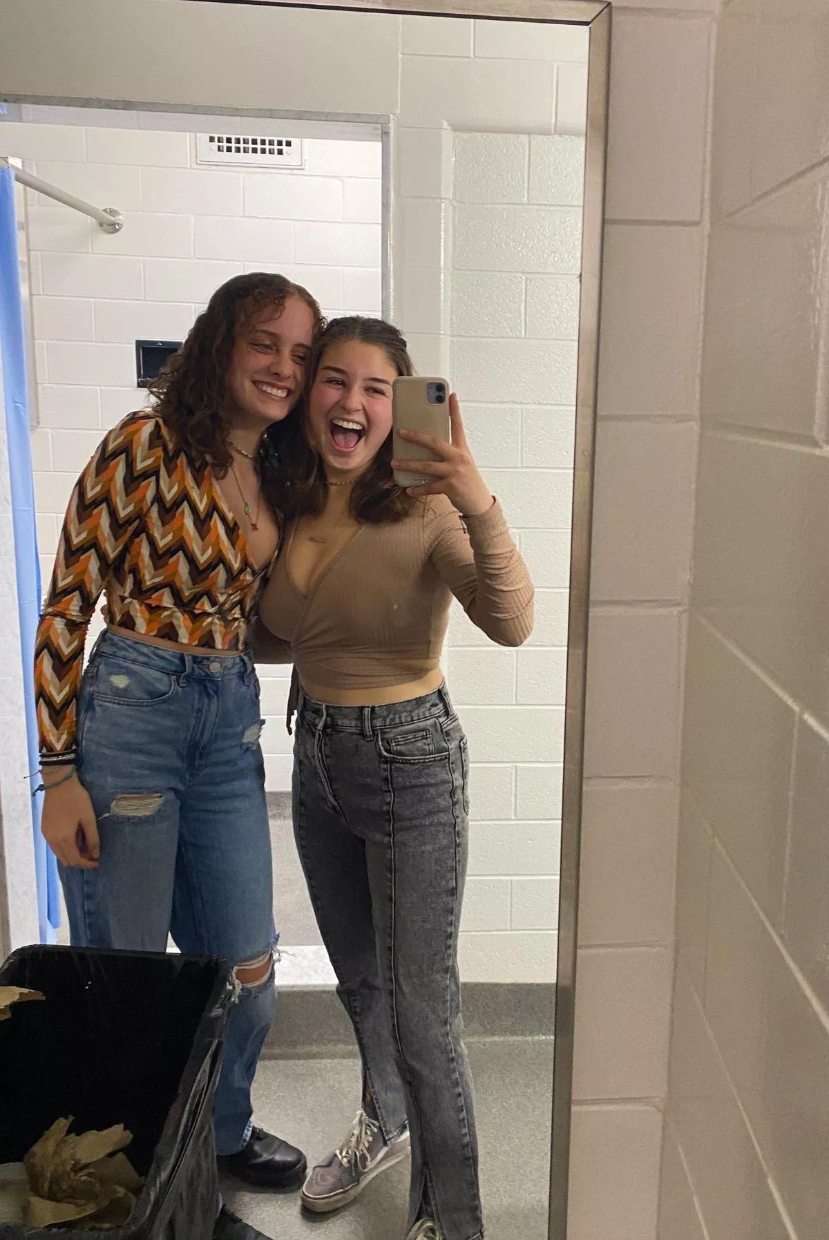 You can tell redhead is jealous