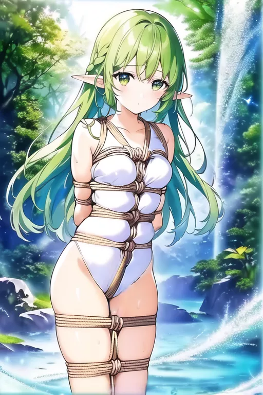 you filthy humen how dare you do these dirty things to me the goddes elf