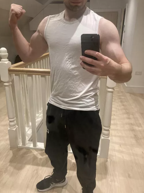(25) Your bro came back from the gym