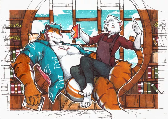 A Christmas gift to my BF by the talented @Futara12