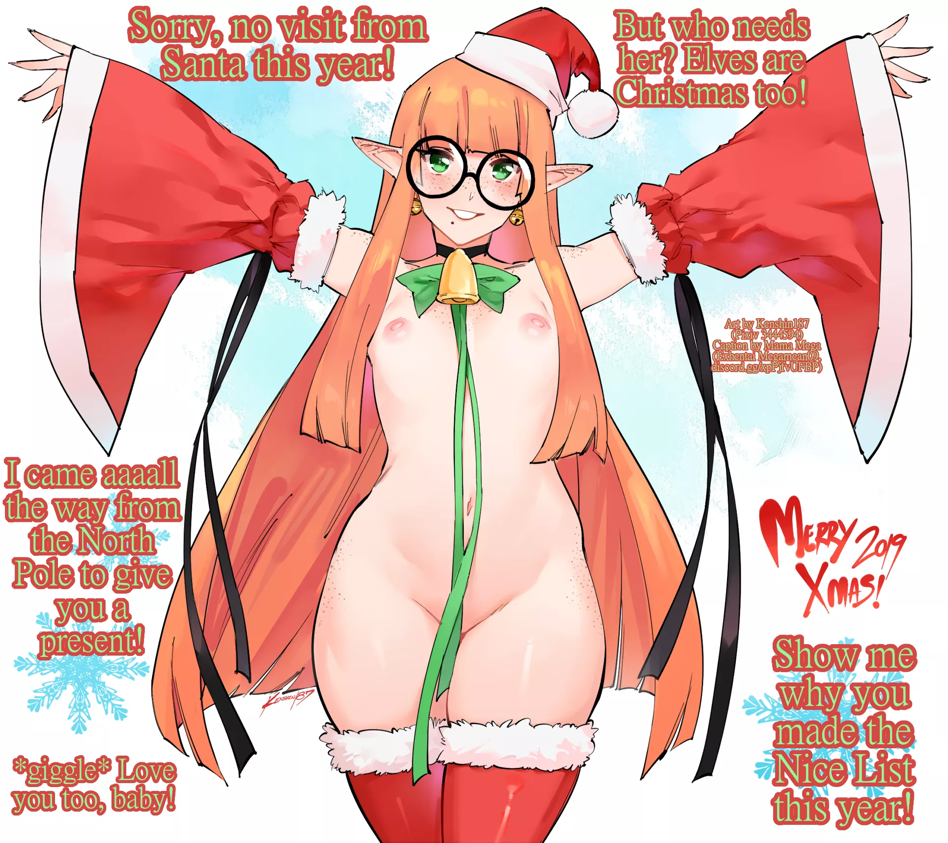 A Visit From Santa's Elf [christmas special] [f4a] [title says it all]