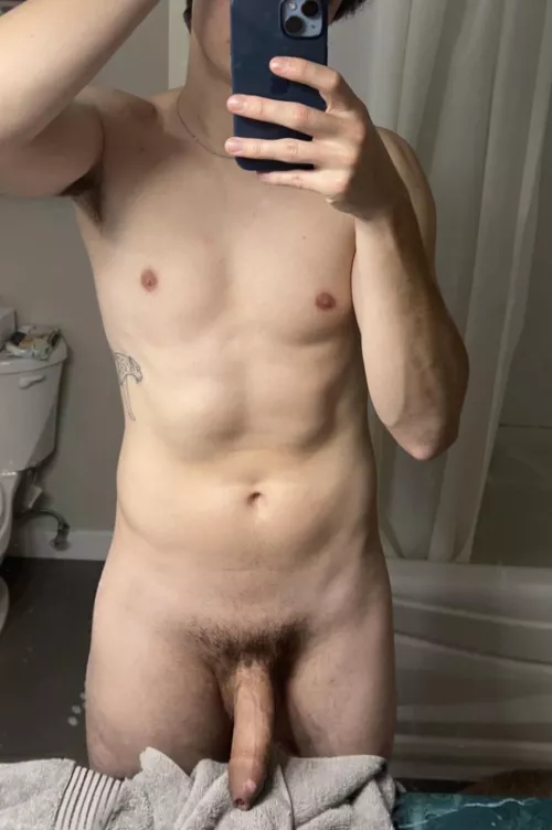 About to have a looong shower