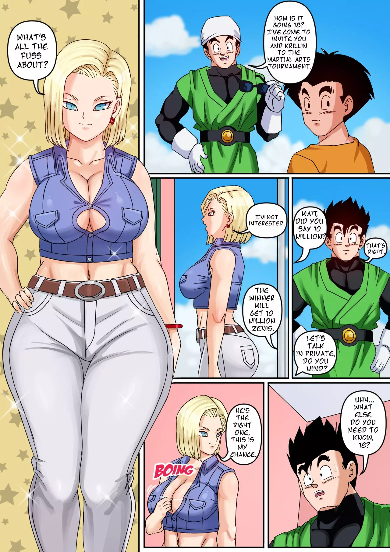 Android 18 And Gohan (Dragon Ball Z) [Pink Pawg] - Chapter 1 #5