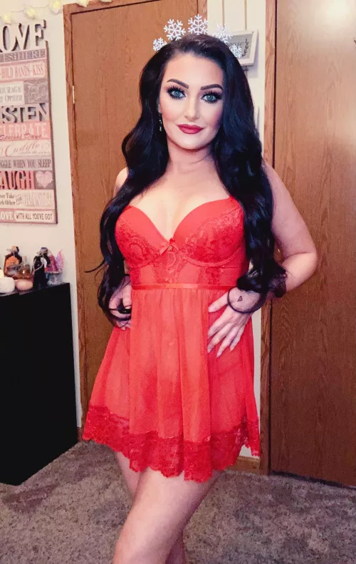 Can I sit on your lap and tell you what I really want this year? 🎁