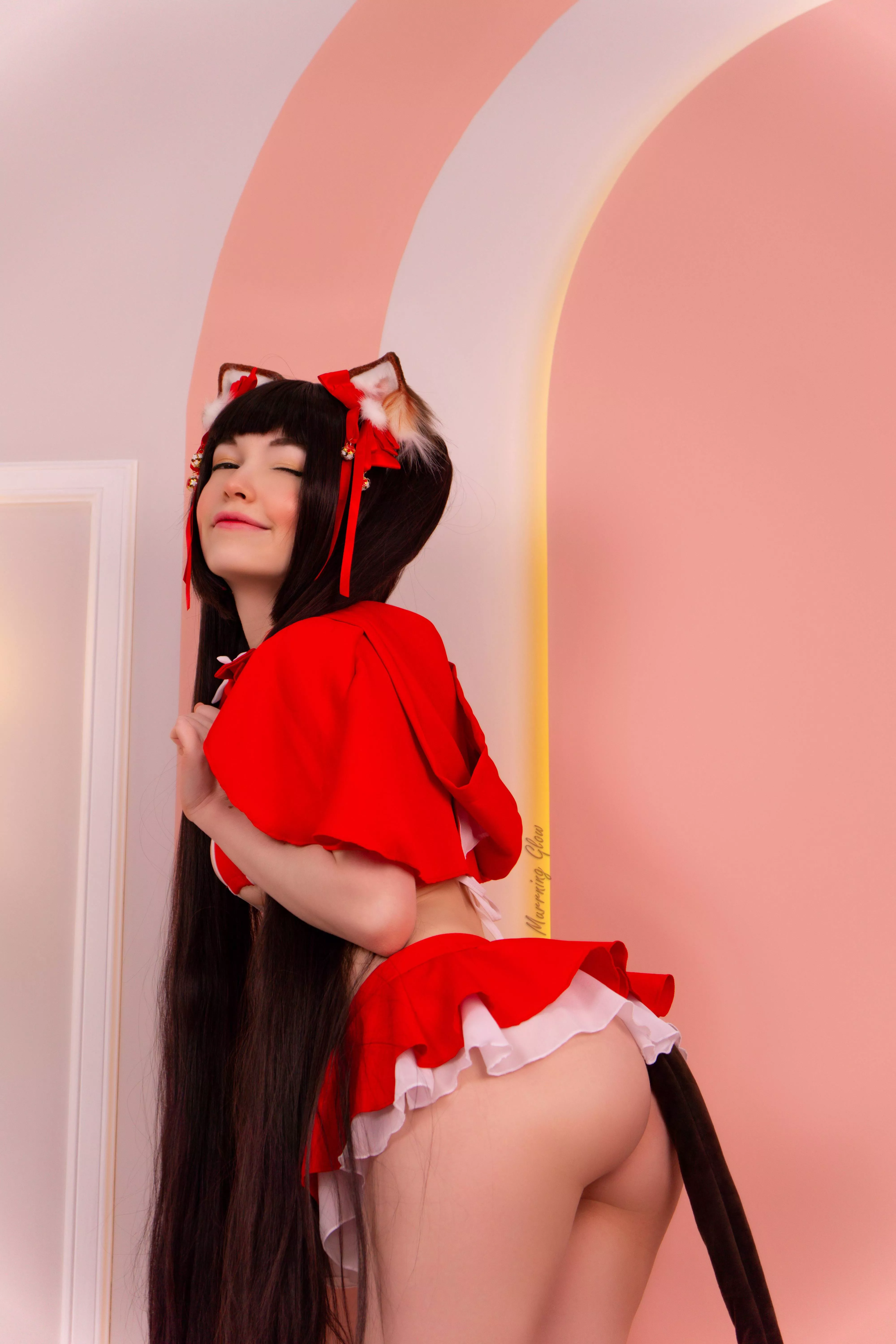 Chocola would love to play with master! By Murrning_Glow