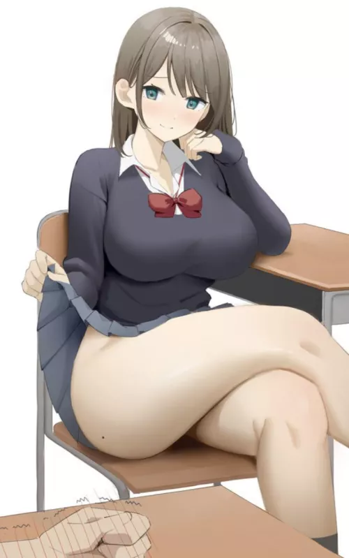Classroom thighs