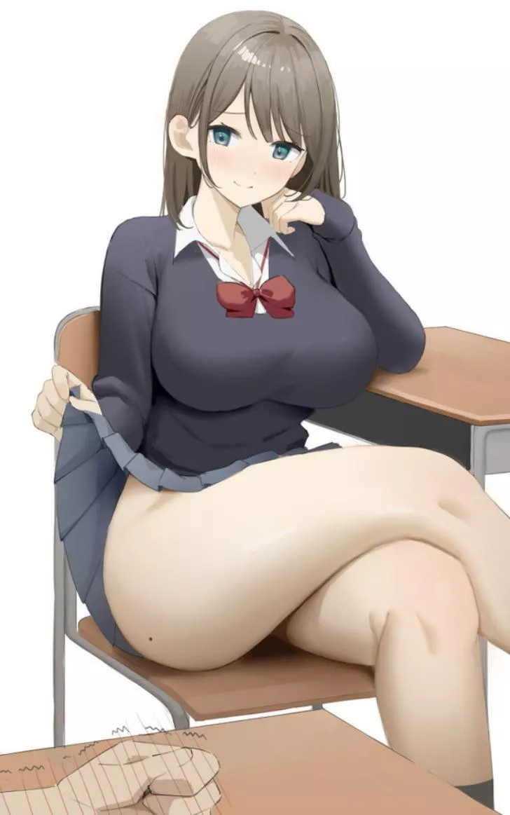 Classroom thighs