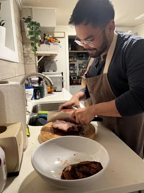 Cooked up pork belly for Christmas this year 😋it was really good