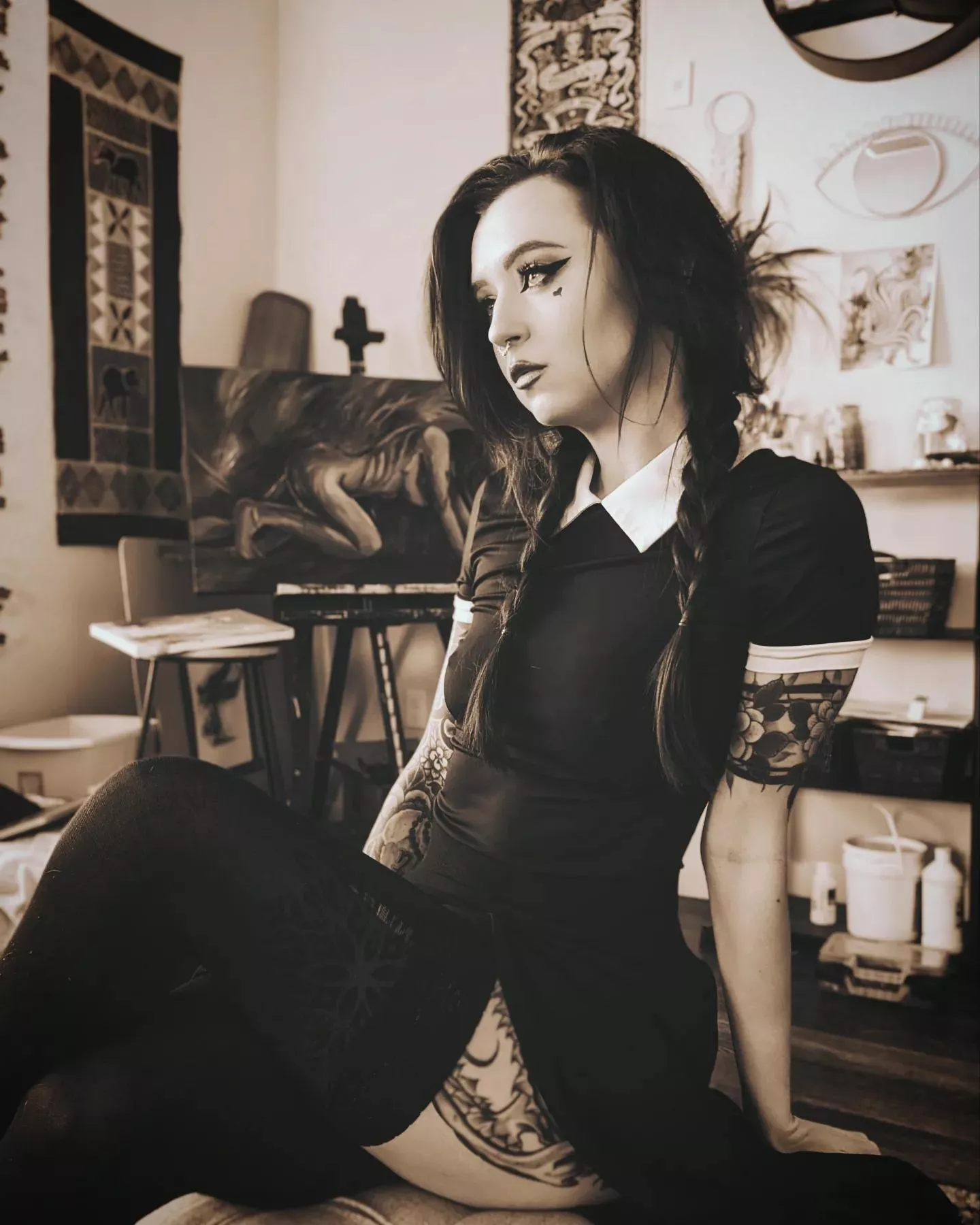 Do you like my Wednesday cosplay?