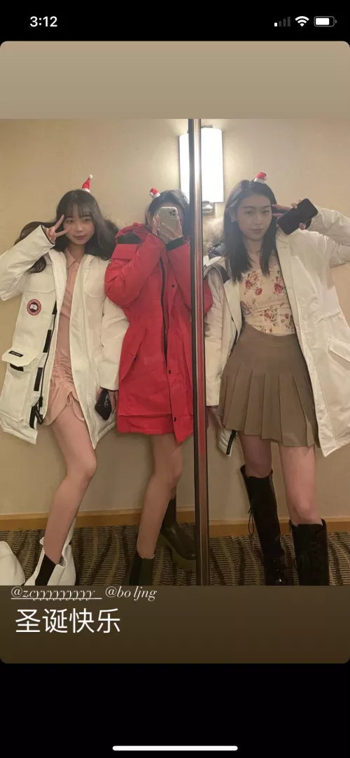 Does anyone know the girl on the right?