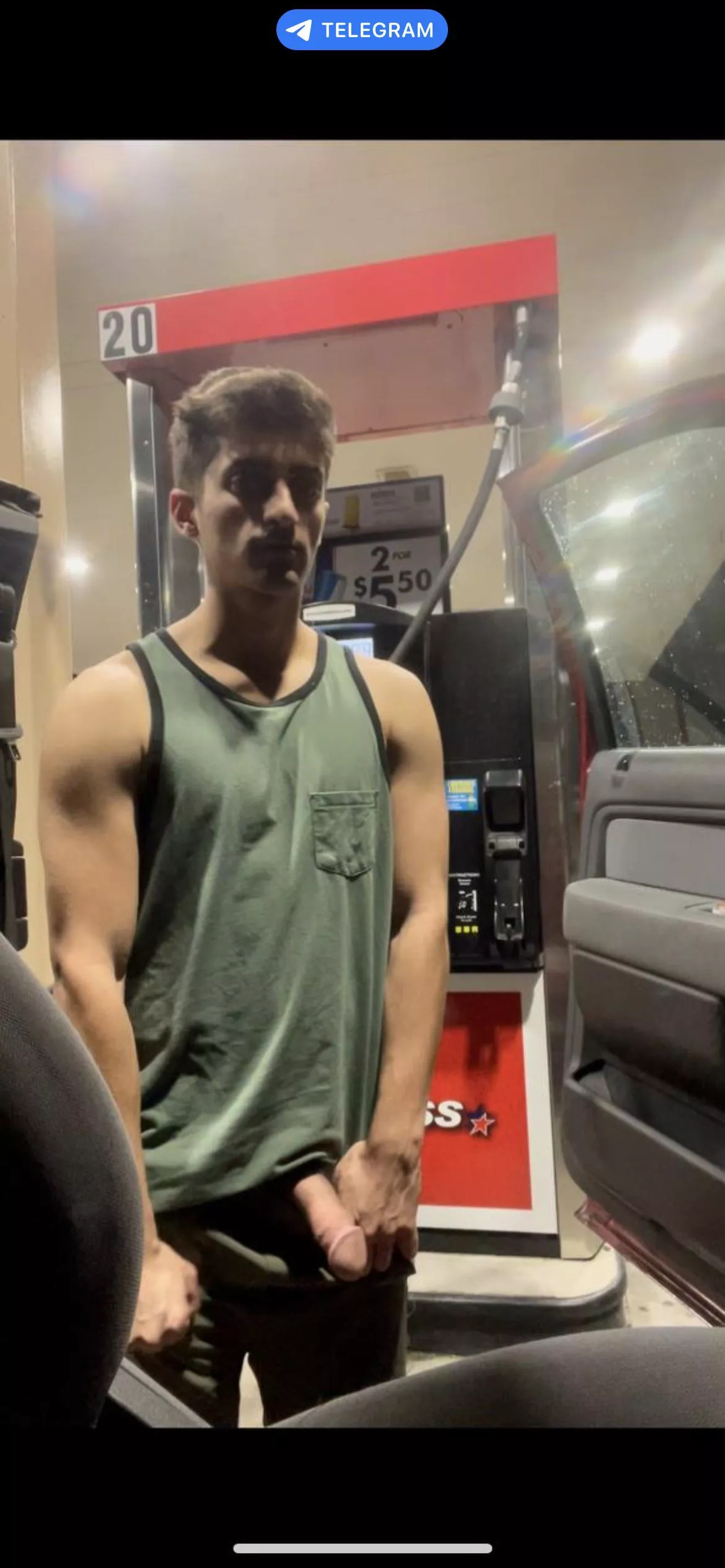 Don’t mind me just getting some gas