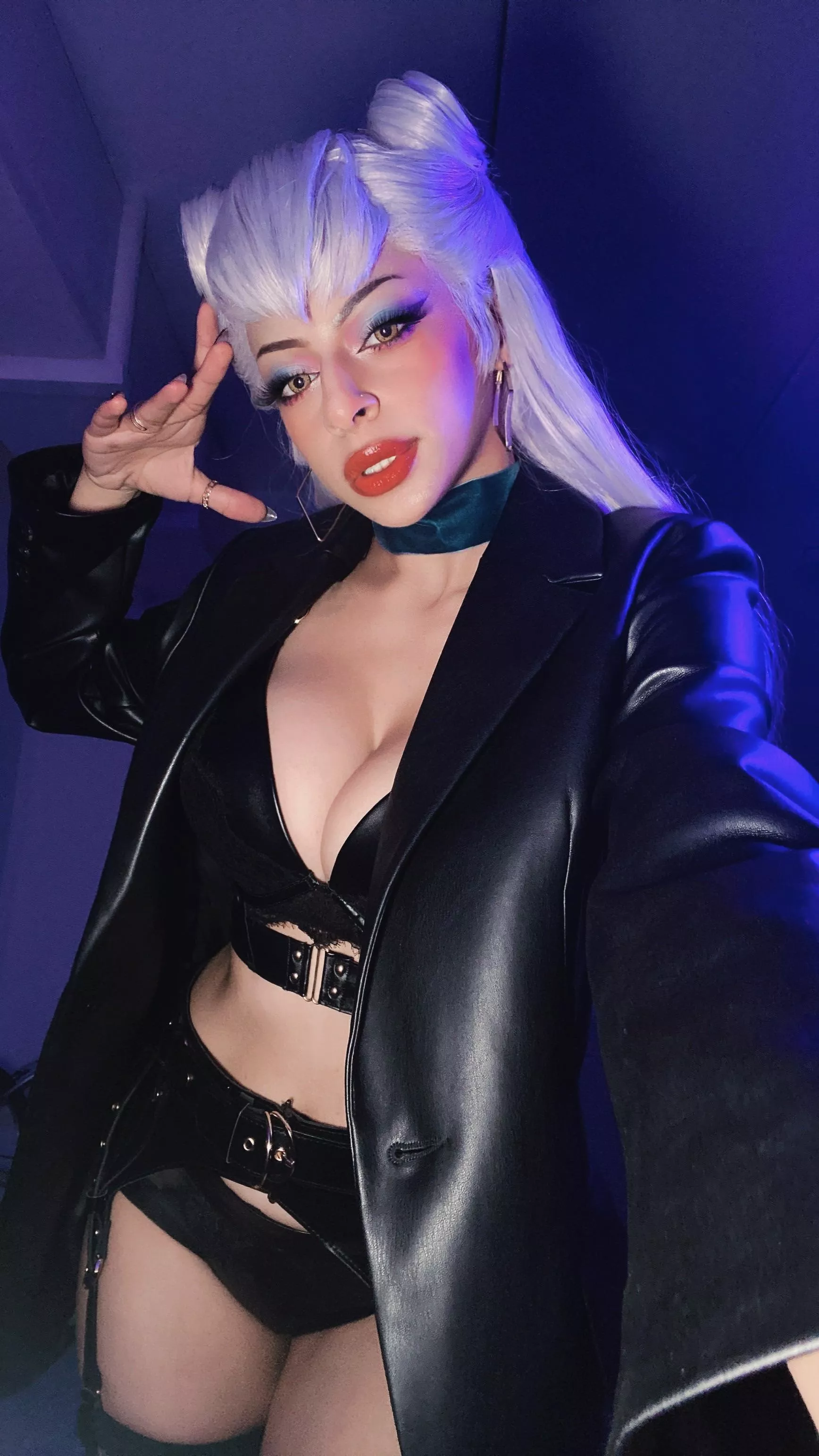 Evelynn lingerie cosplay (Sun)