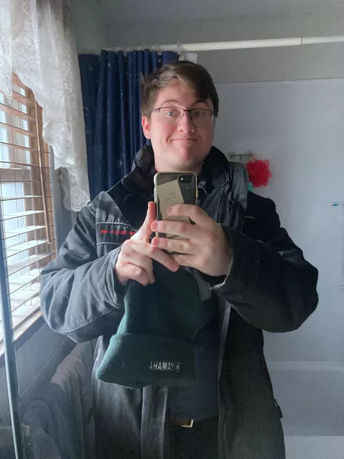 Geared up for -30° windchills, wish me luck guys…