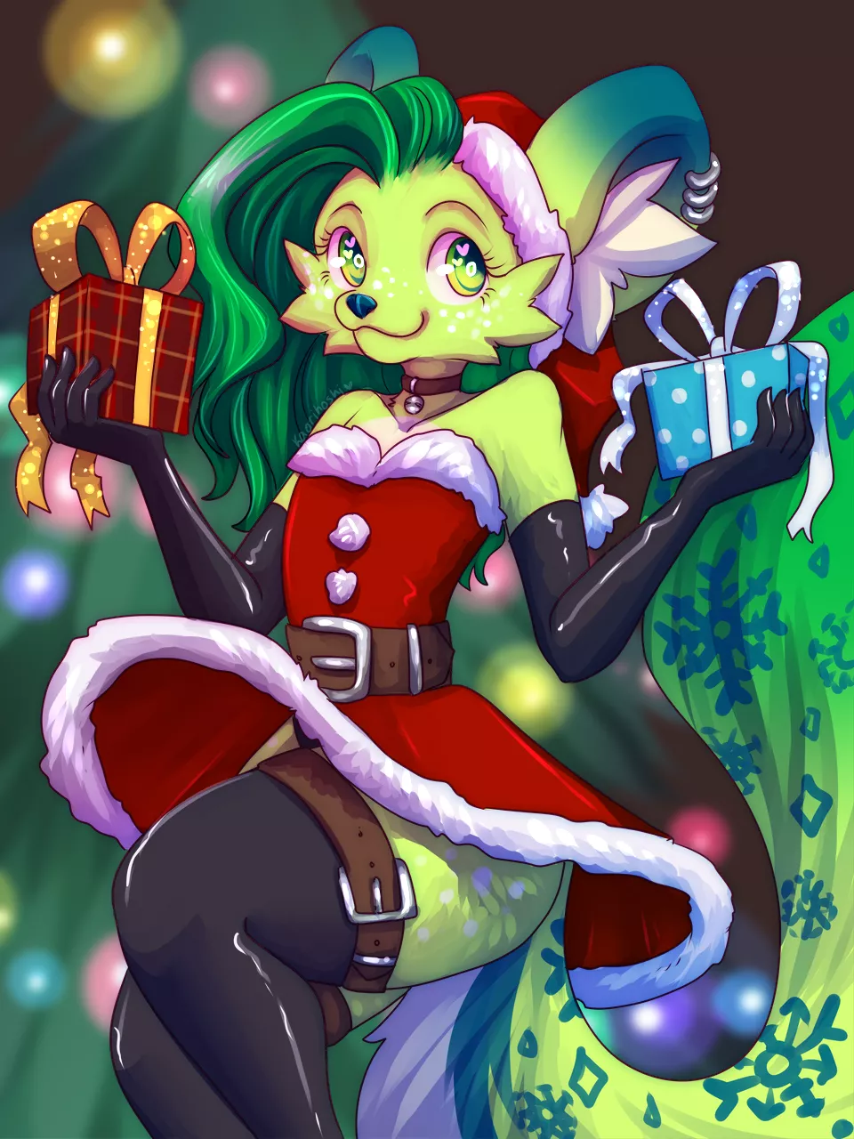 happy holiday! (art by me :3)