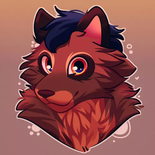 I commissioned a headshot of my sona (@risavisven on twitter)