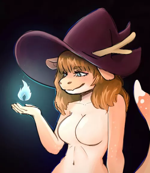 I drew my gf’s sona as a gift :3