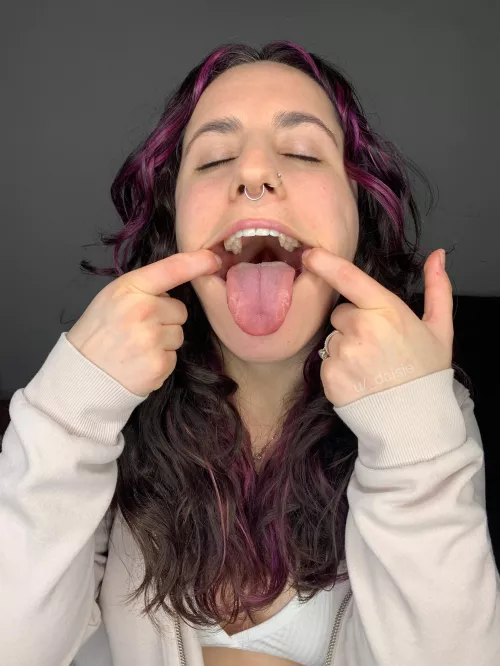 i got you my throat for christmas, use it how you'd like