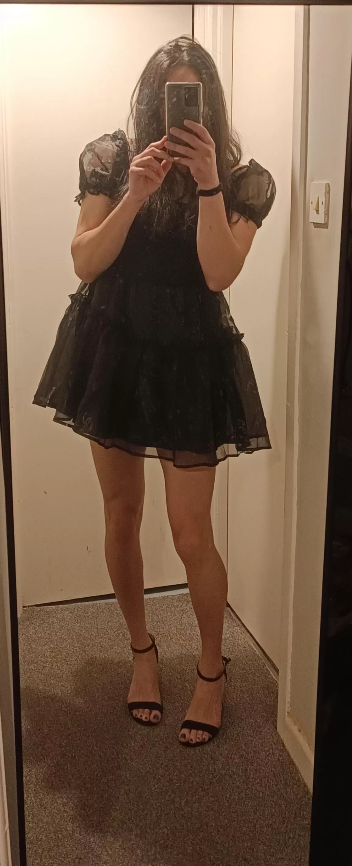 I think I'm maybe looking too gothic for Christmas 😅