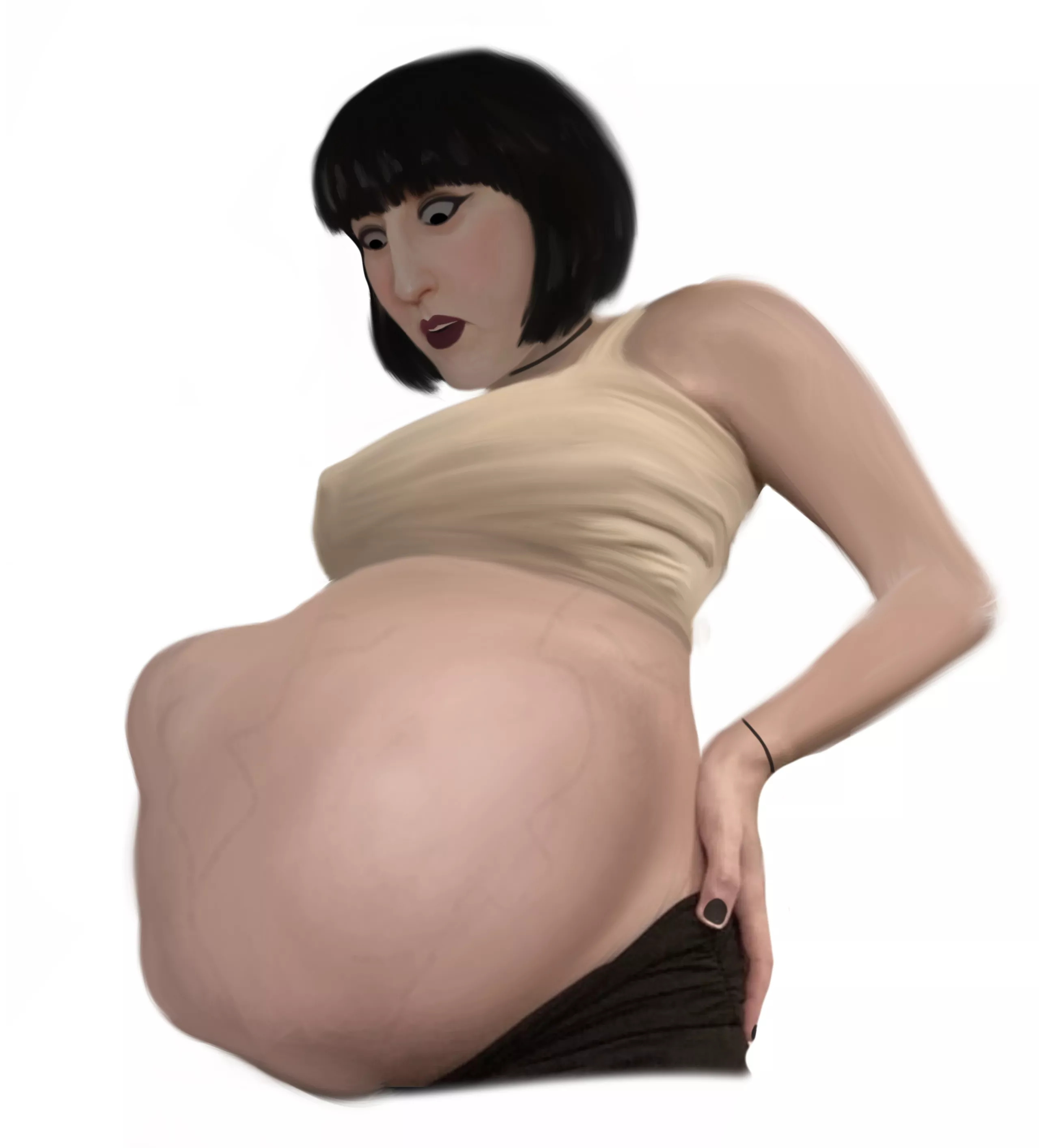 {image} they are all inside her, squirming and thrashing around her belly