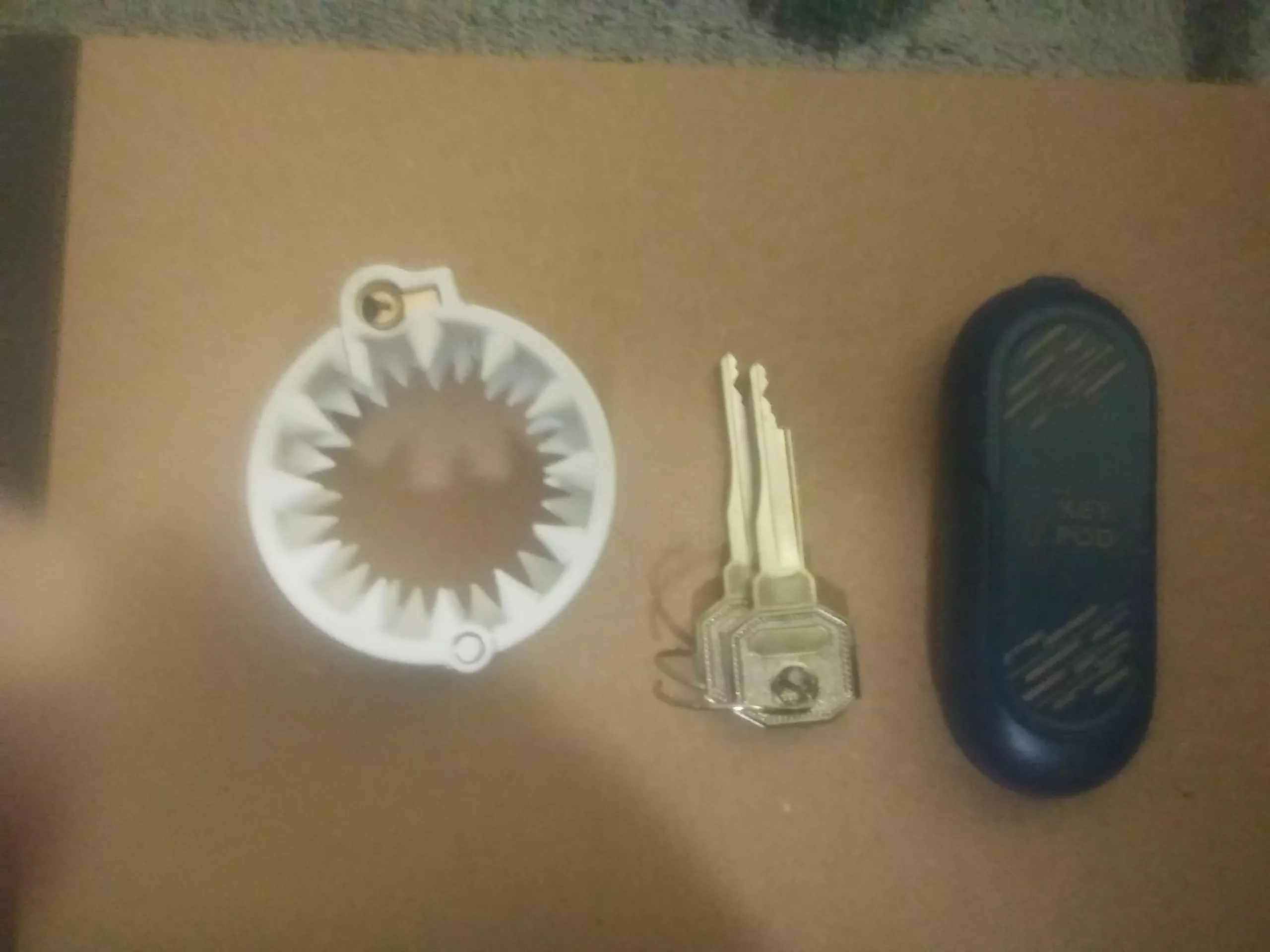 Locked in a 3d printed k.t.b. chastity and my keyholder set the timer of my qiui key pod to 10 days