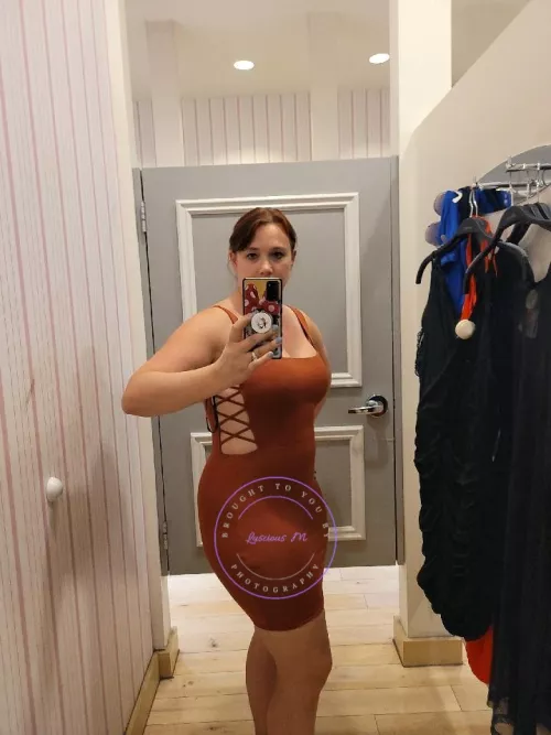 love the dress, not sure on the color work?