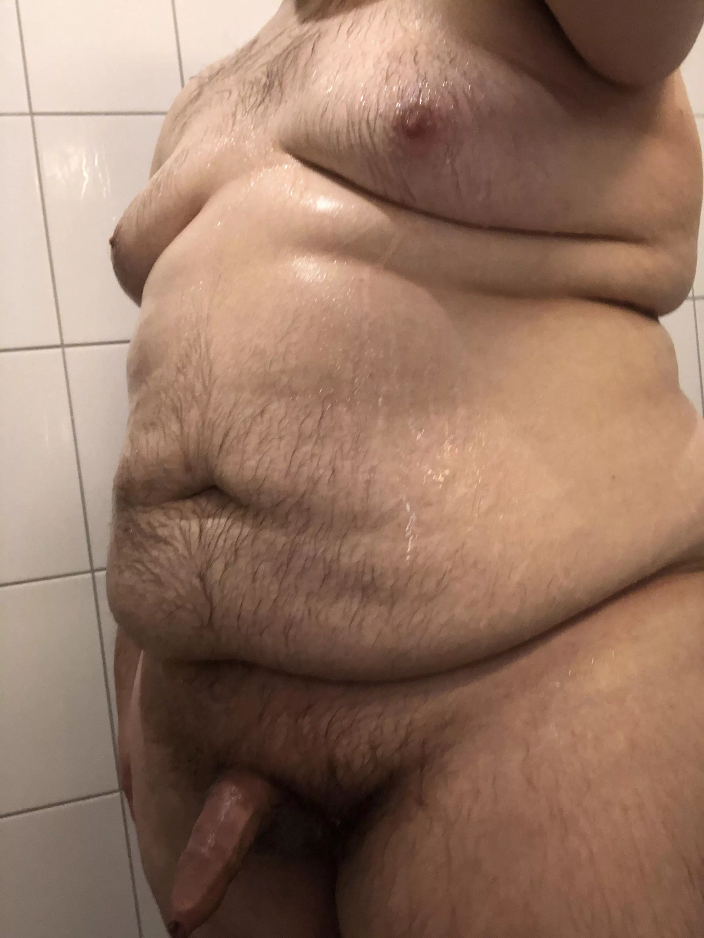 Me after a steamy shower!