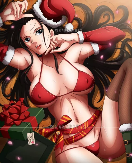 merry christmas by Nico Robin