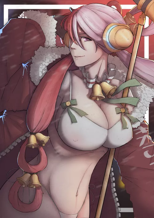 Merry Christmas from Uta (backflipsantoso) [one piece] commissioned by darkrobbe1