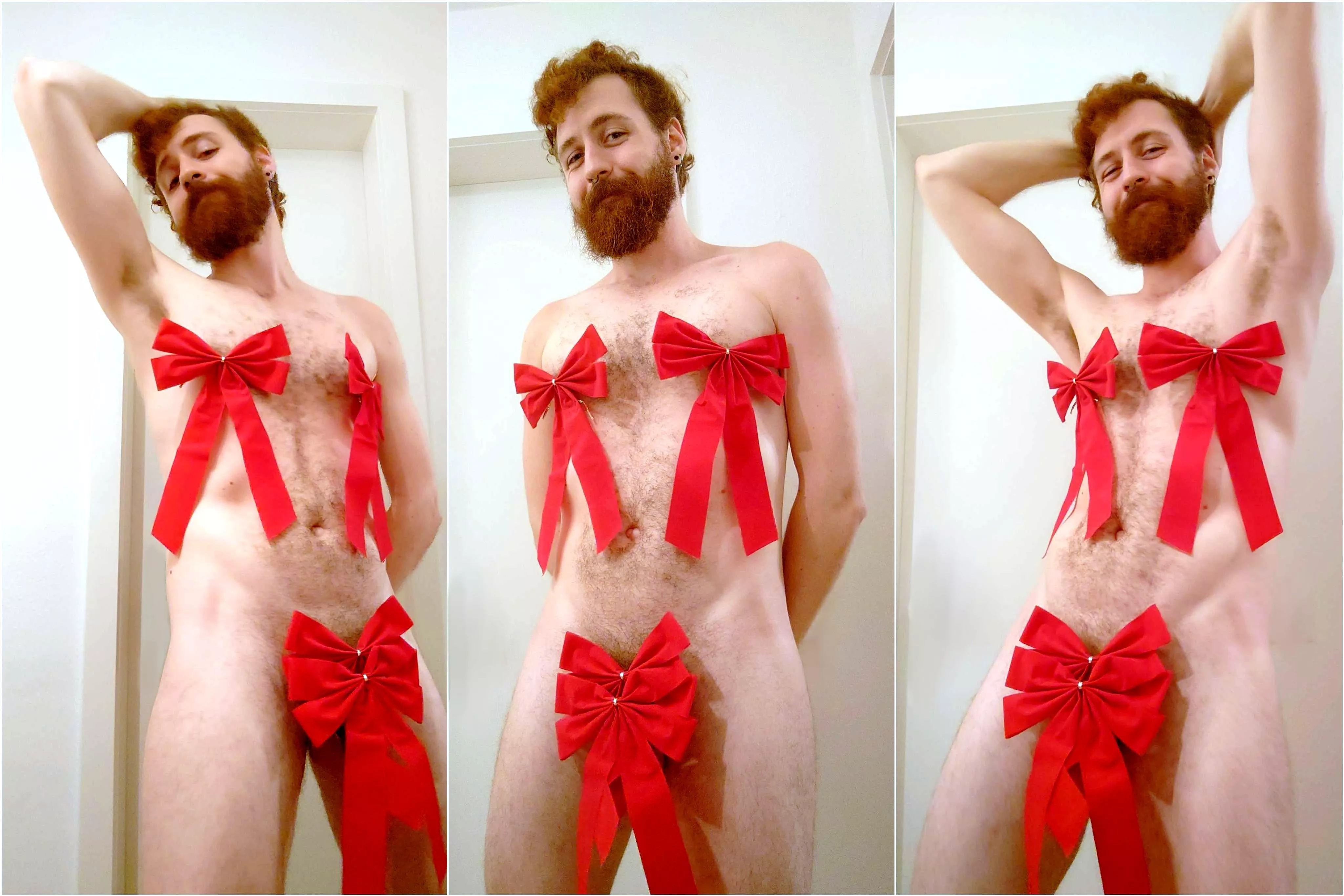 Merry Christmas, hope my light blond chesthair is enough to be here