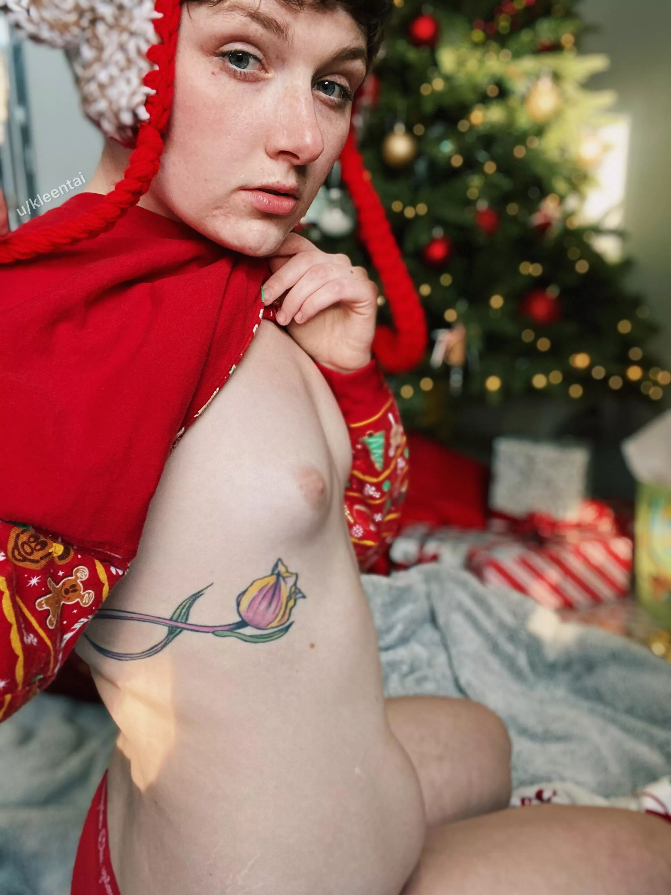 Merry Christmas with a side of flat tits