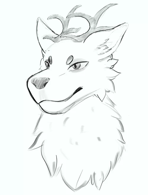 My attempt at drawing a reindeer! It’s not great but I hope y’all like it. Merry Christmas!!