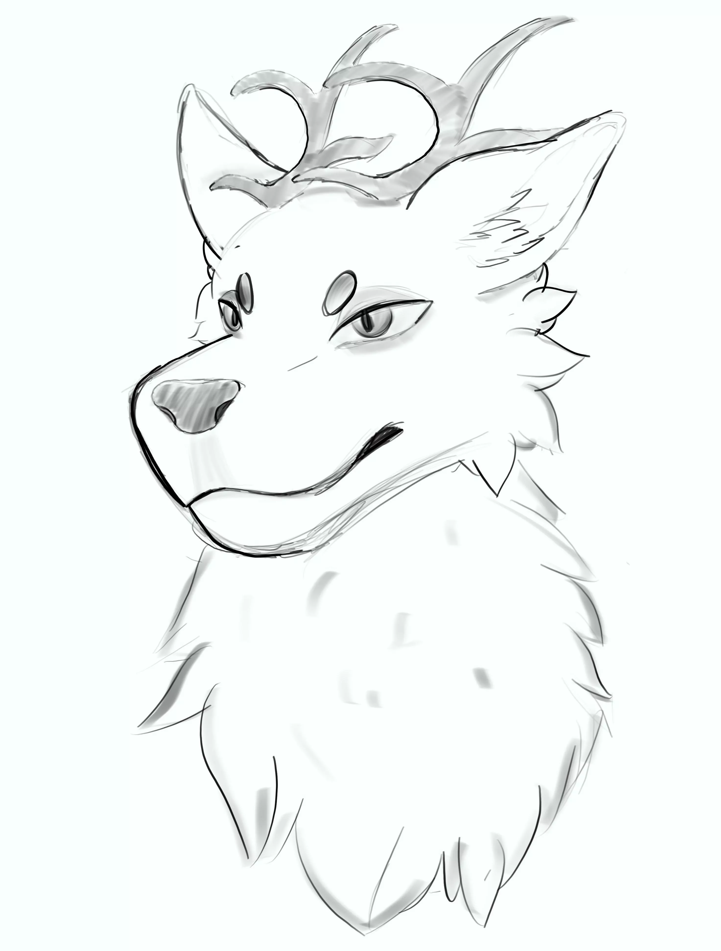 My attempt at drawing a reindeer! It’s not great but I hope y’all like it. Merry Christmas!!